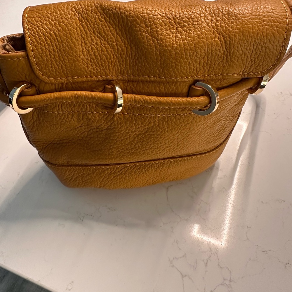 See by Chloe Tan Leather Crossbody Bag with Tassel - Picture 4 of 5